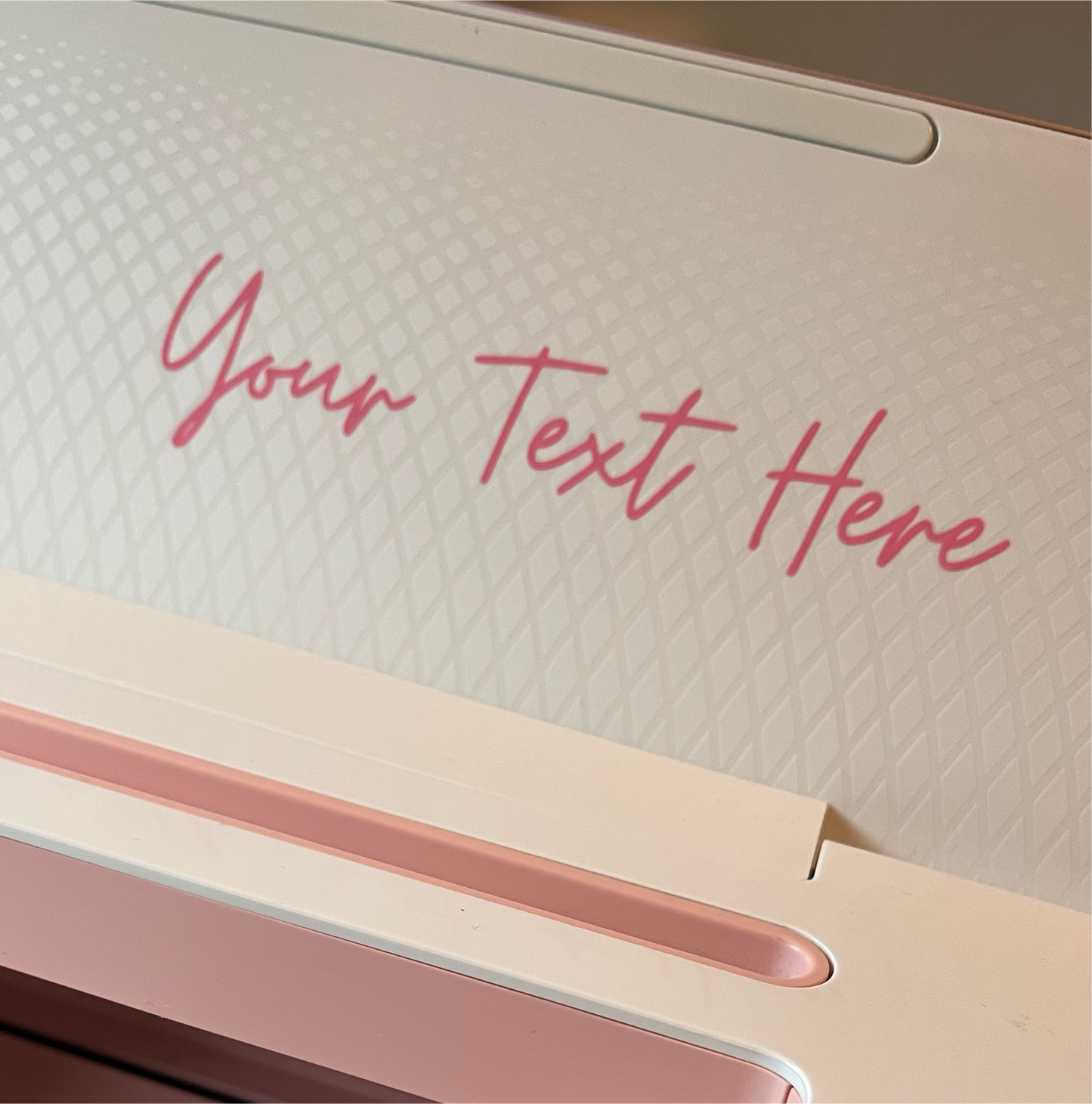 Custom Text Decal