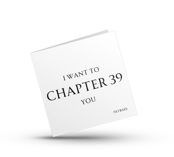 Chapter 39 Card