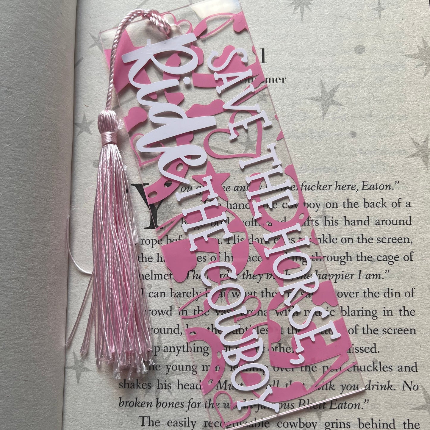 Ride The Cowboy Bookmark