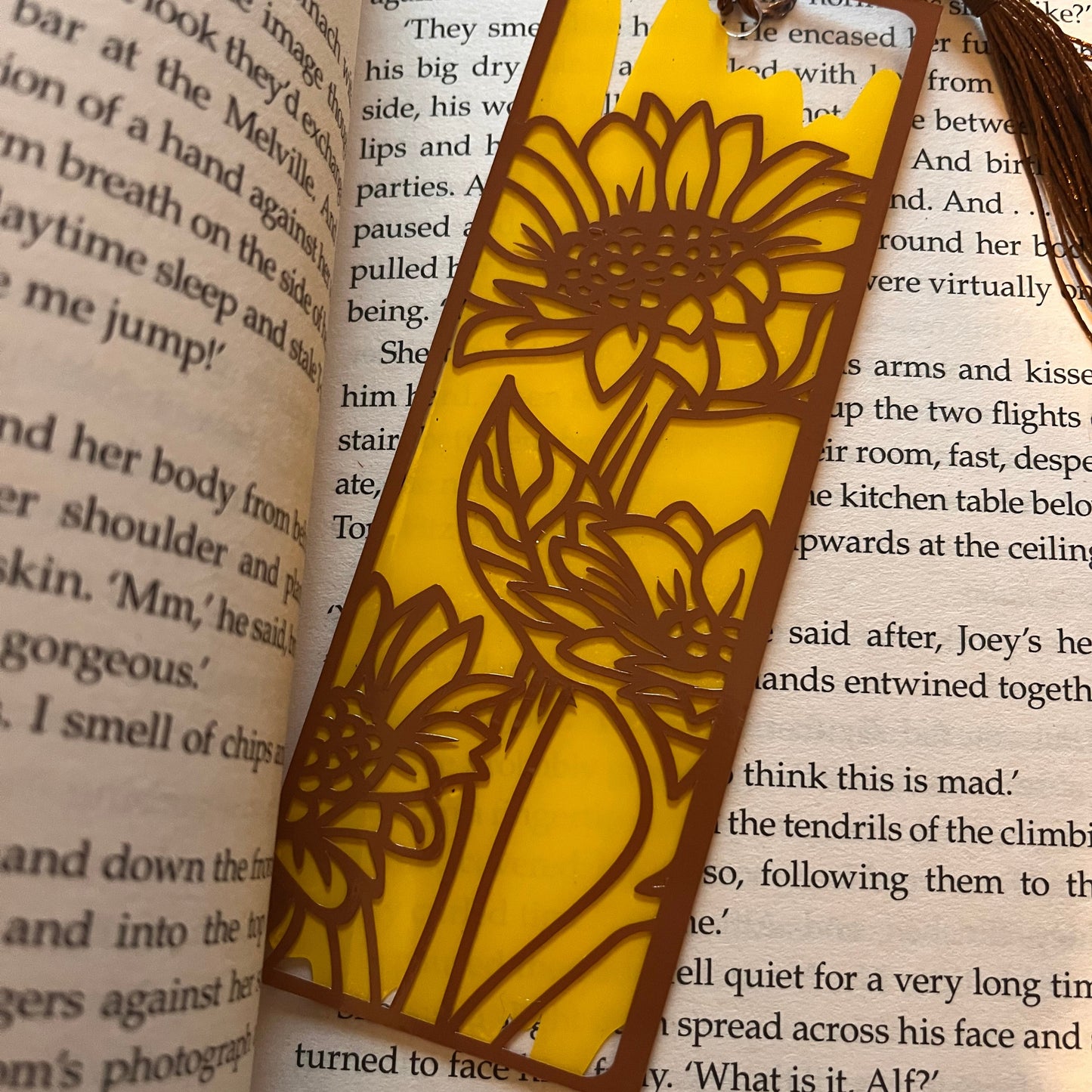 Sunflower Bookmark