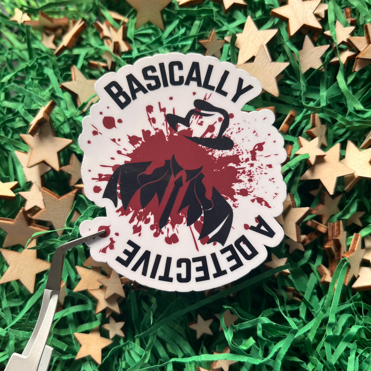 Basically A Detective Sticker