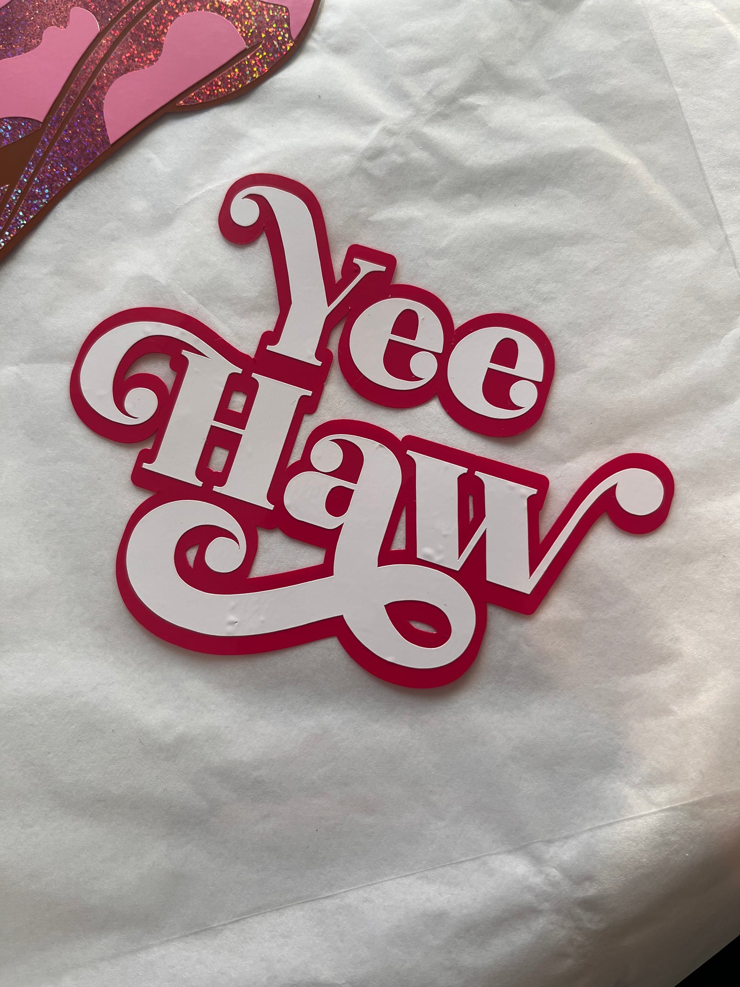 Yee Haw - Vinyl Decal
