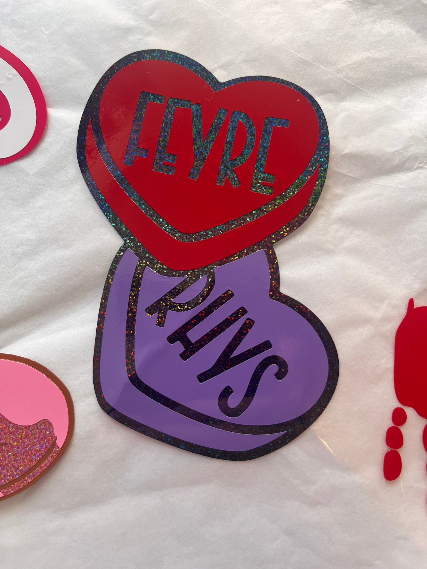 Feyre & Rhys Heart - Vinyl Decal