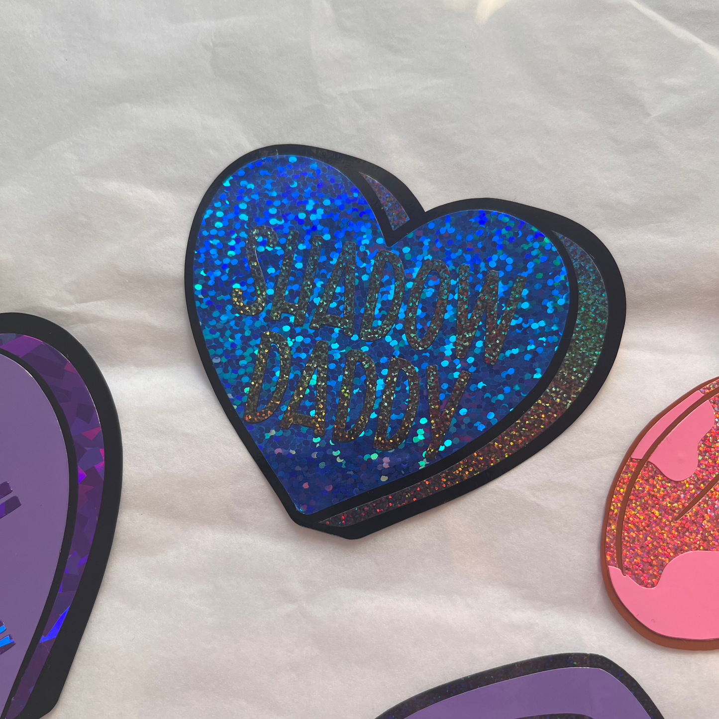 Shadow Daddy Heart - Vinyl Decal