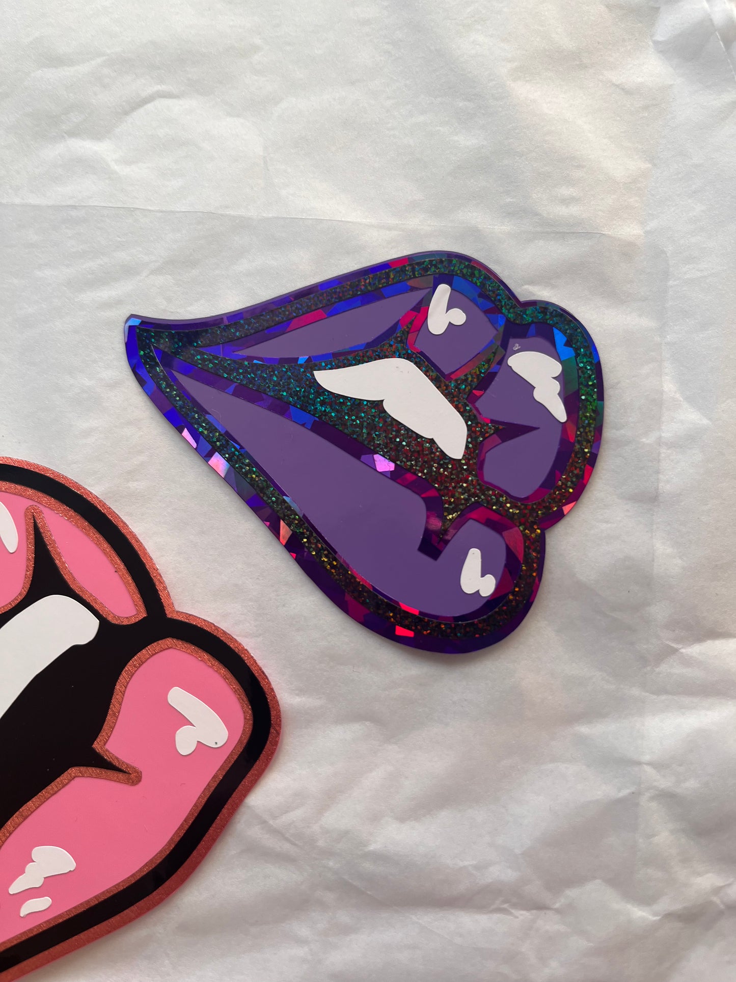 Coloured Lips - Vinyl Decal