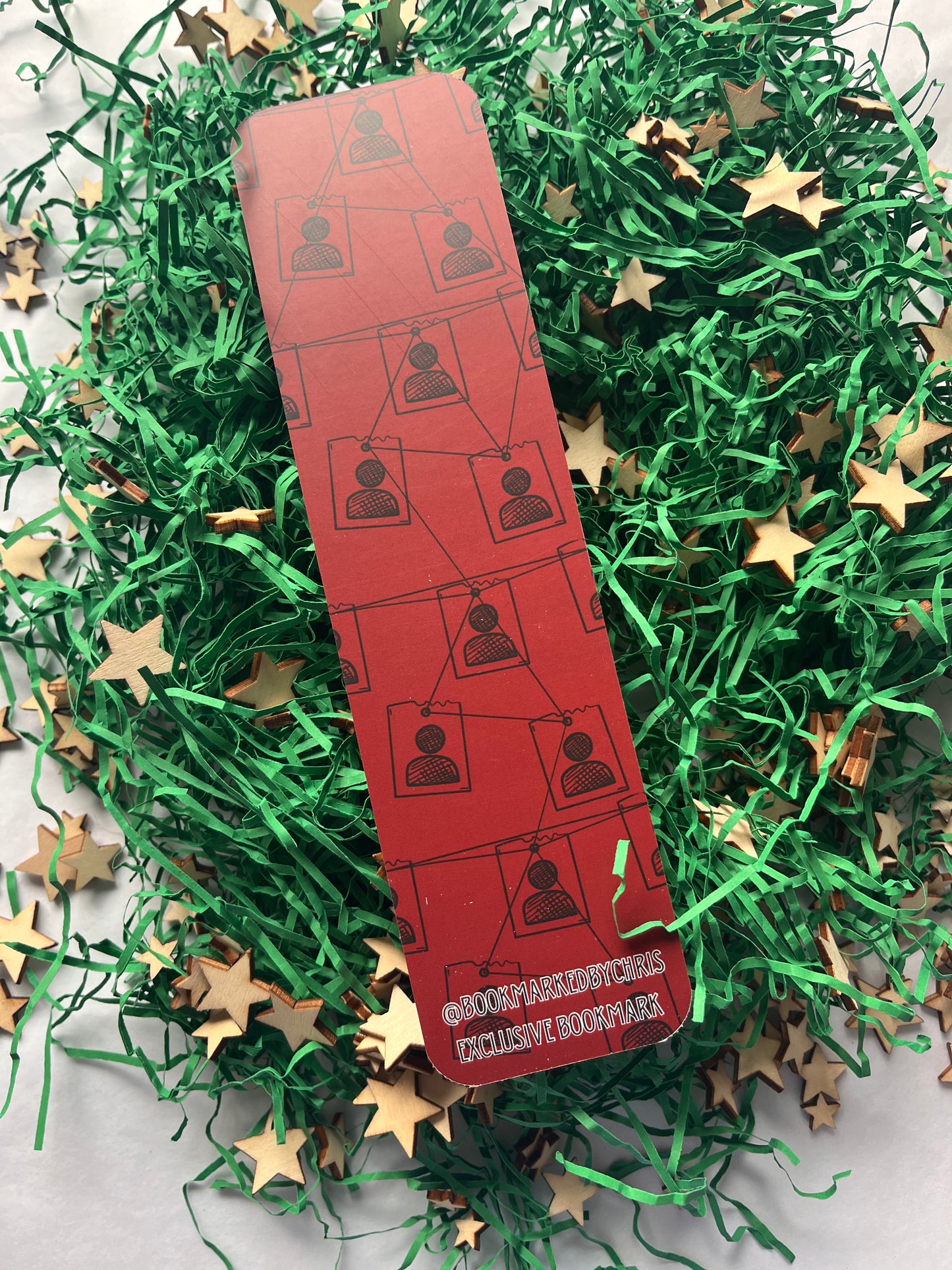 Caution Bookmark