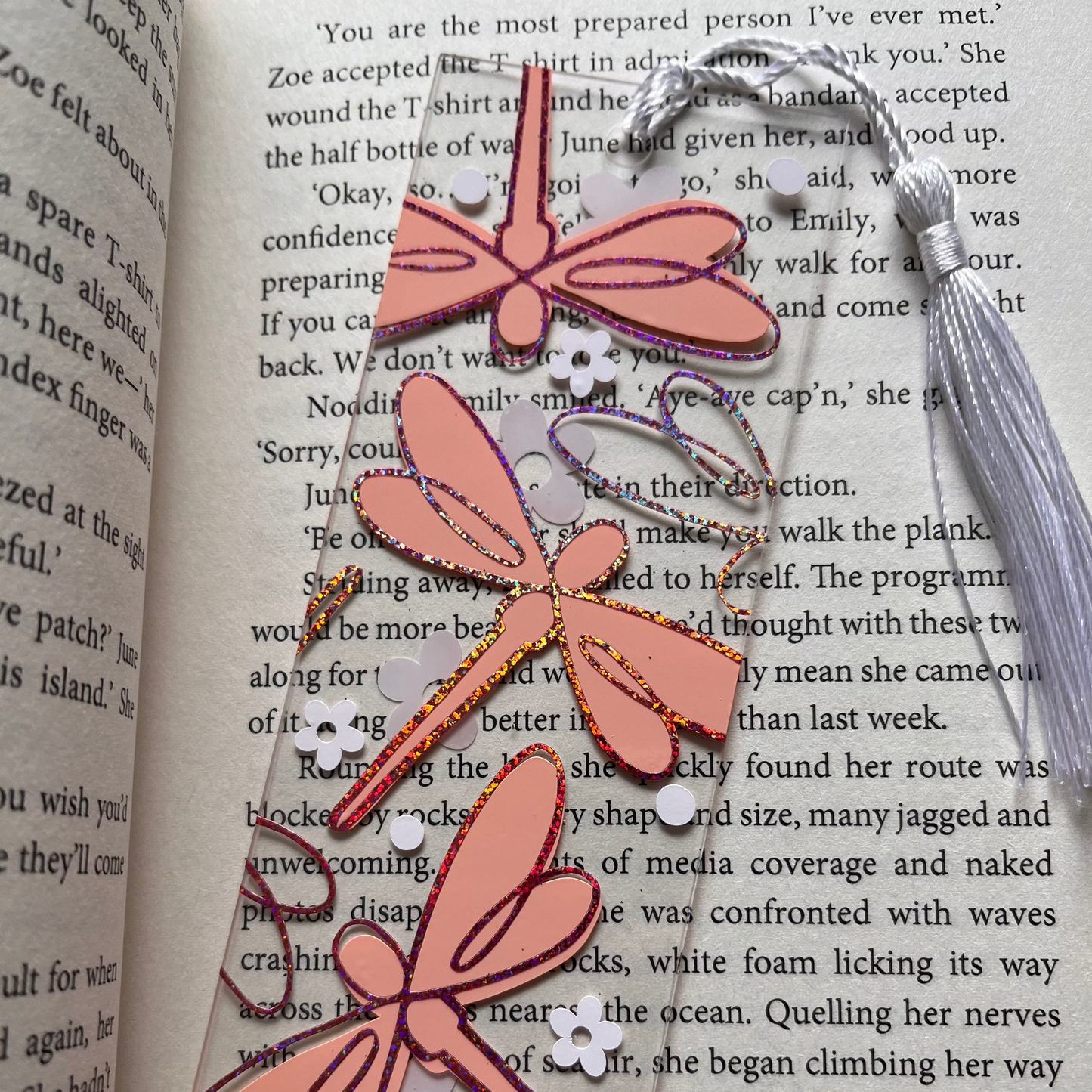 Dragonfly Acrylic Bookmark