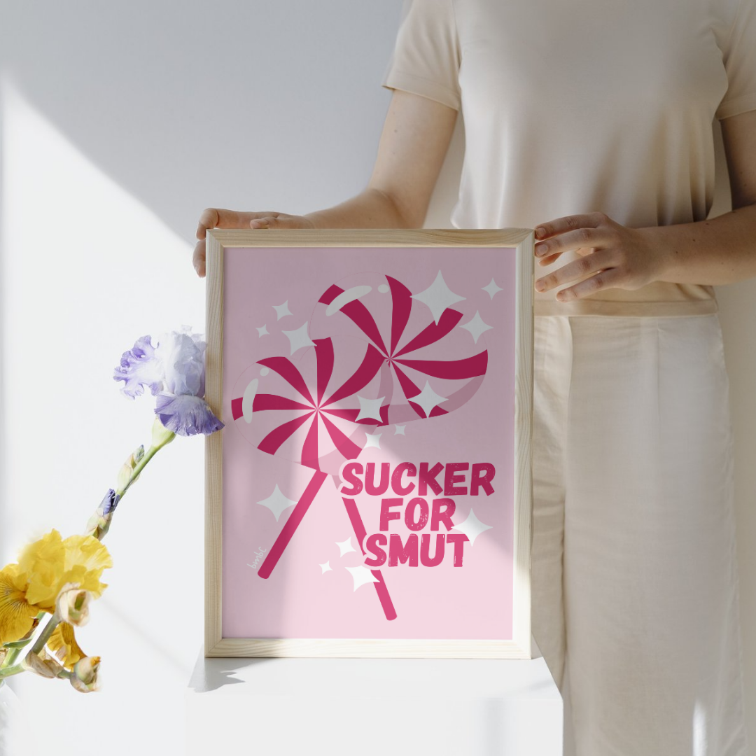 Sucker For Smut Digital Art Print