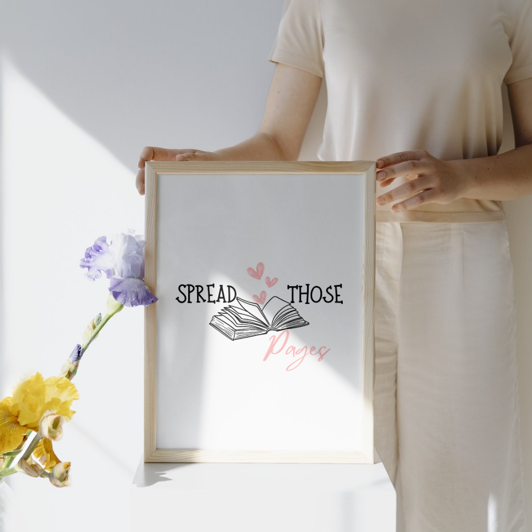 Spread Those Pages Digital Art Print