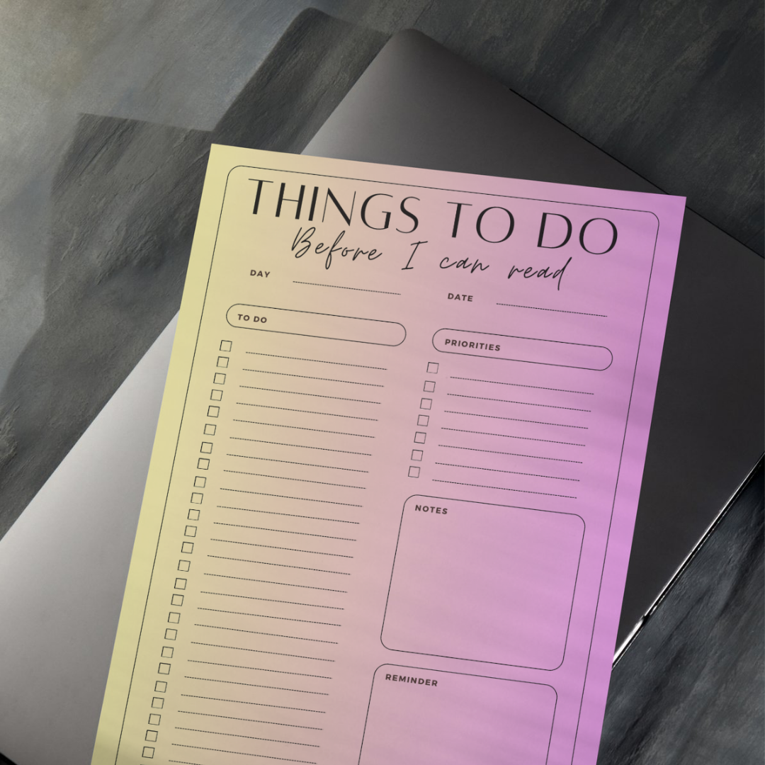 To Do List - Pink