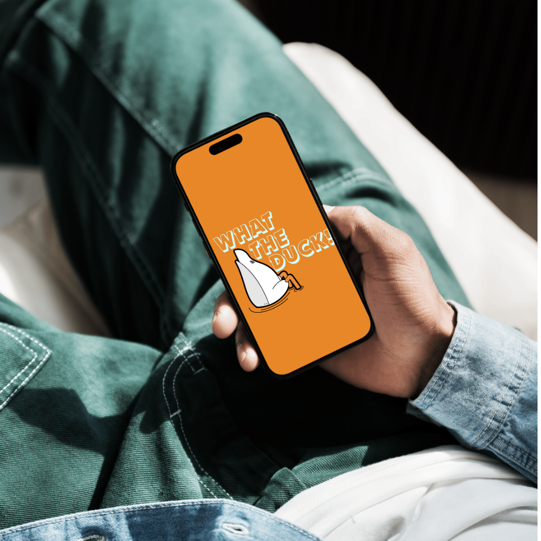 What The Duck Phone Wallpaper