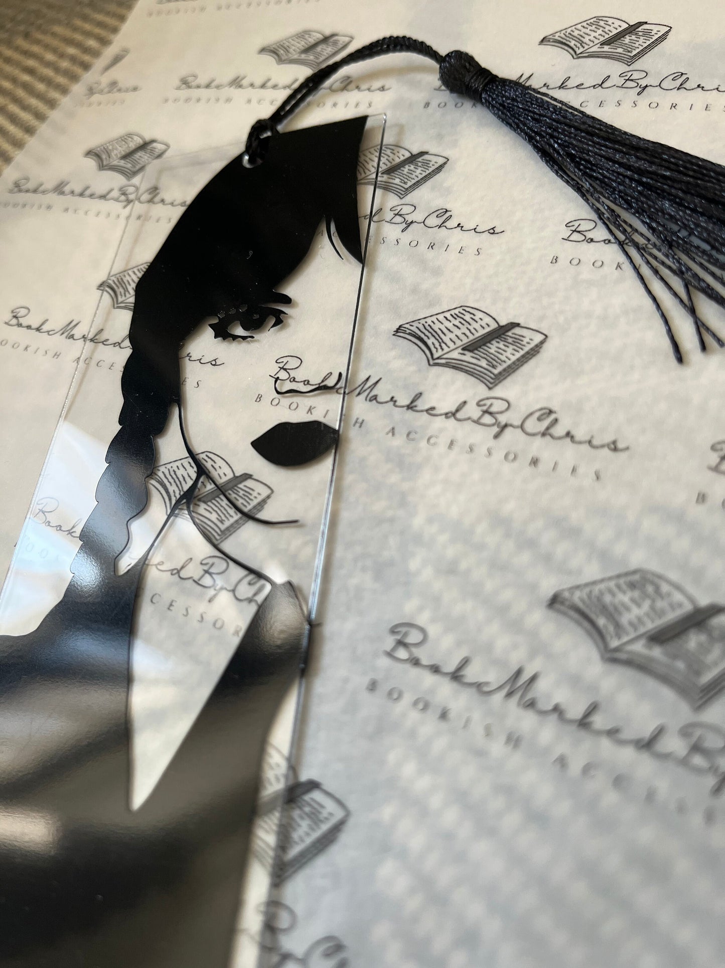Wednesday Addams Acrylic Bookmark