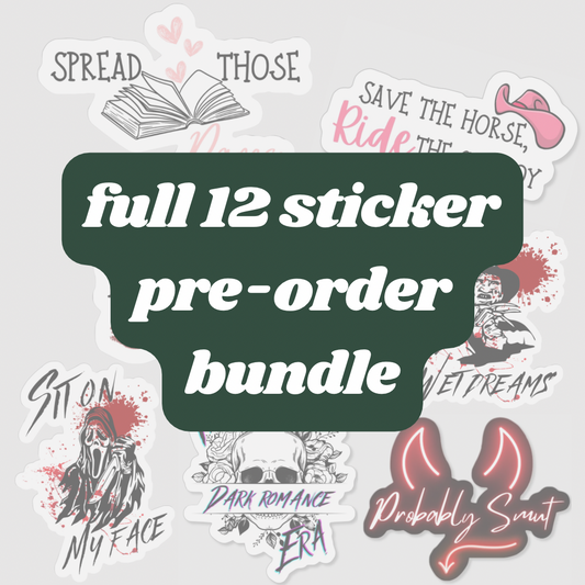 Full Sticker bundle