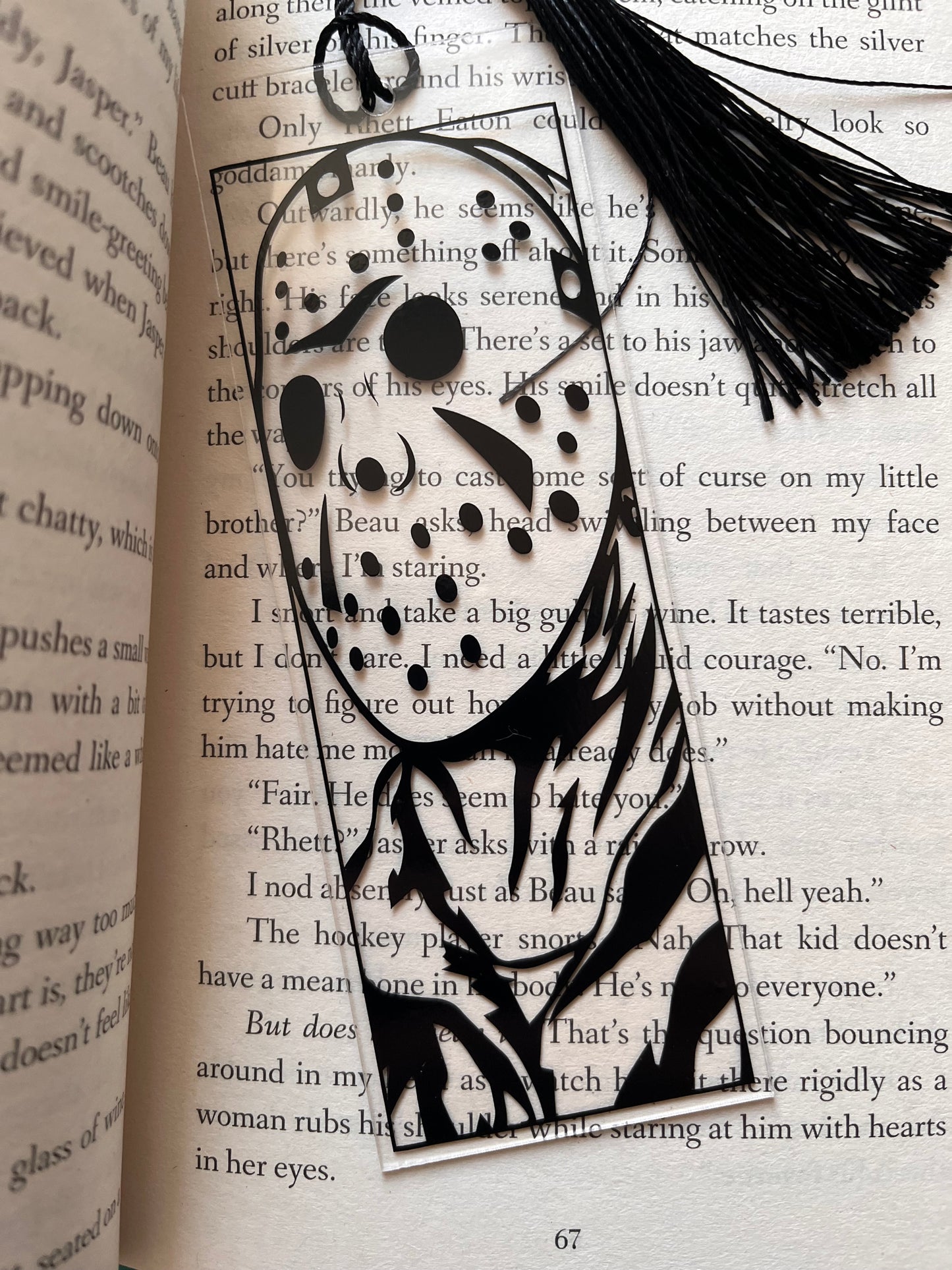 Jason Acrylic Bookmark