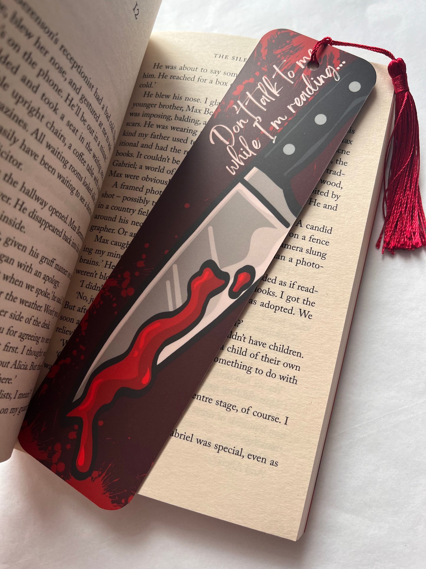 I Get Stabby Bookmark