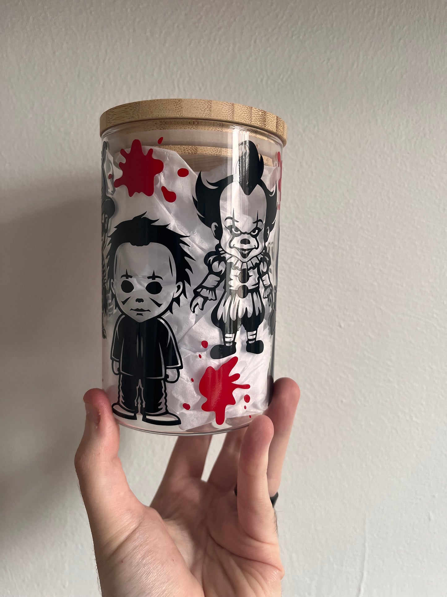 Horror Characters Jar