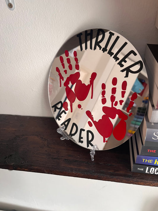 Thriller Reader Decorative Mirror