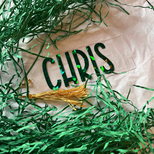 Personalised Bookmark