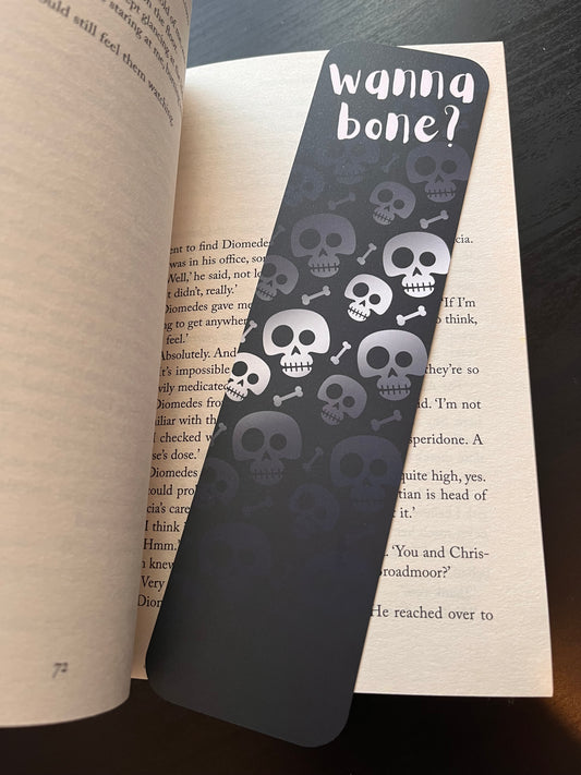 Wanna Bone? Bookmark