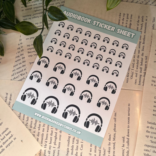 Audiobook Sticker Sheet