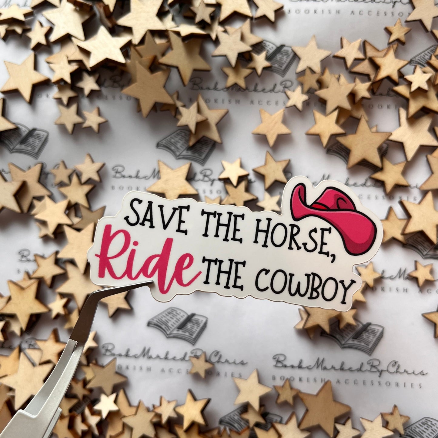 Ride The Cowboy Vinyl Sticker