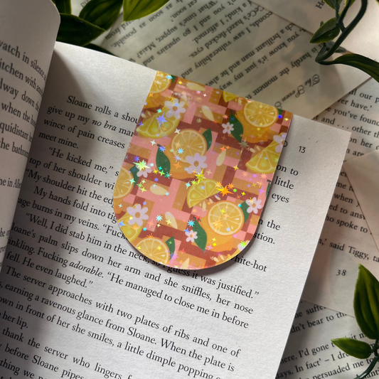 Lemons Magnetic Bookmark