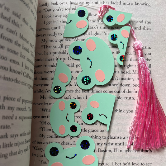 Froggy Acrylic Bookmark
