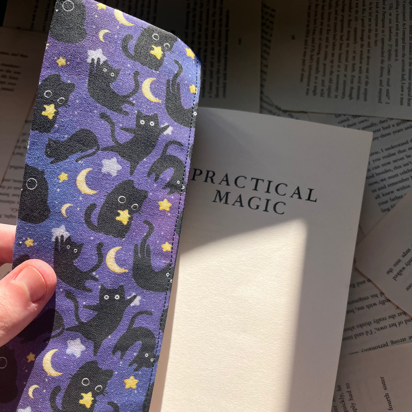 Galactic Cat Fabric Dust Jacket