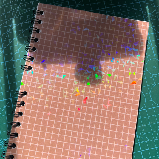 Checkered Grid Book Review Notepad RTS