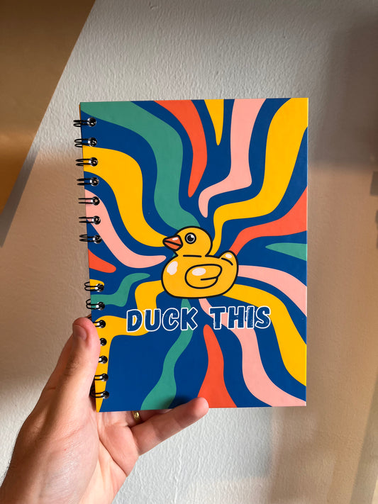 Duck This (Hardcover) Notebook