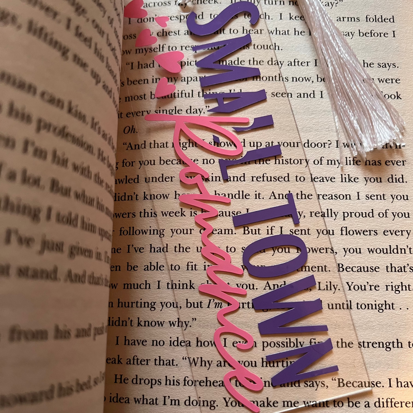 Small Town Romance Bookmark