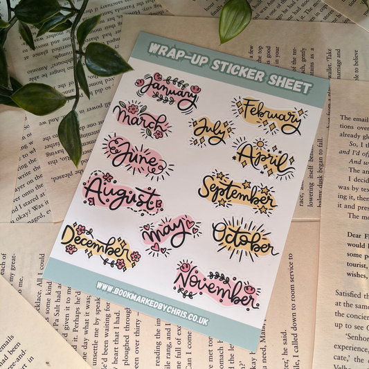 Wrap-Up Sticker Sheet