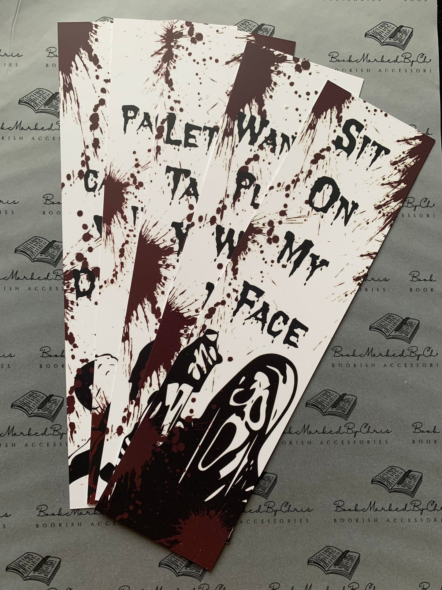 Smutty Horror Bookmarks