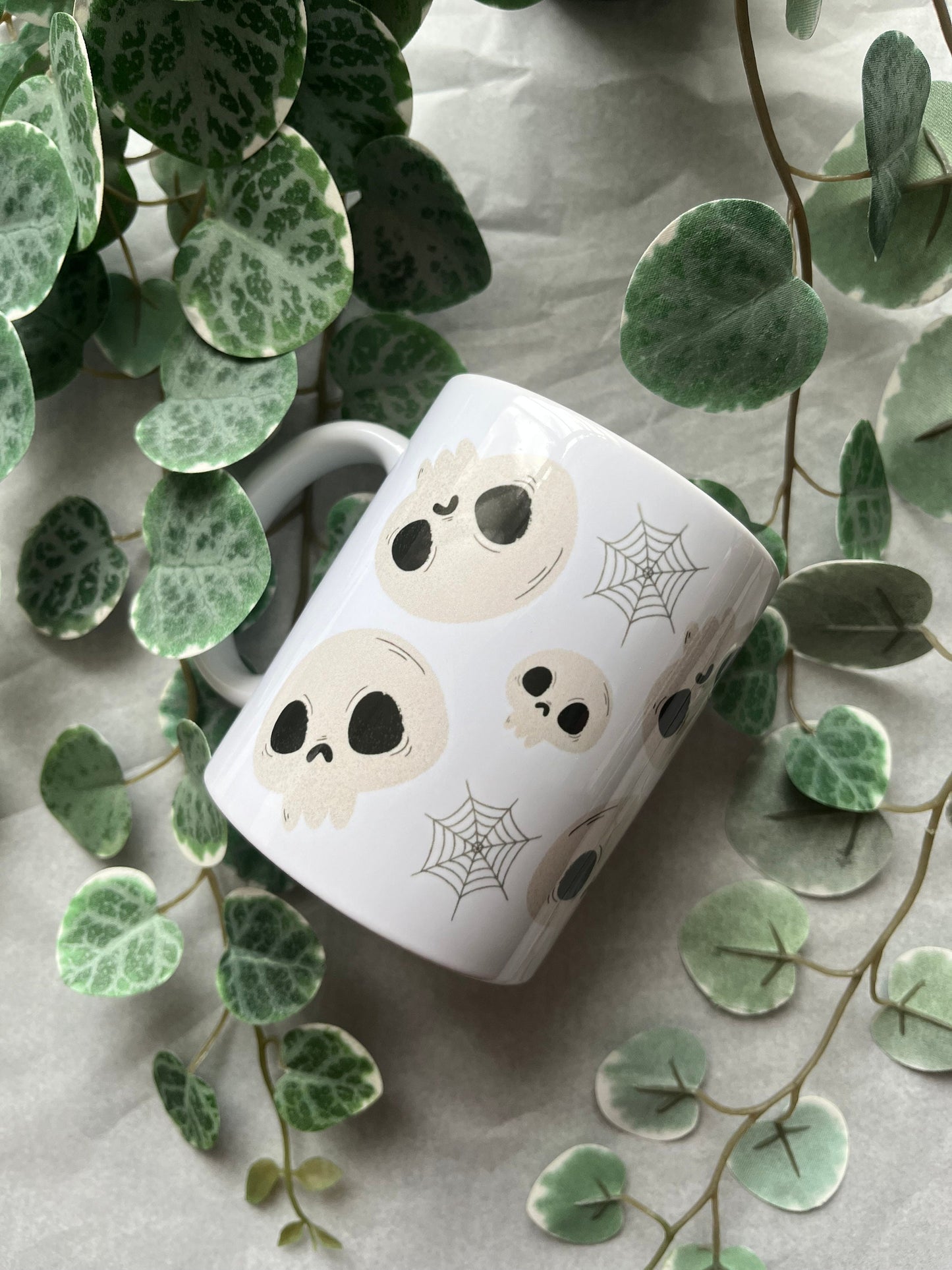 Cute Skull Ceramic Mug