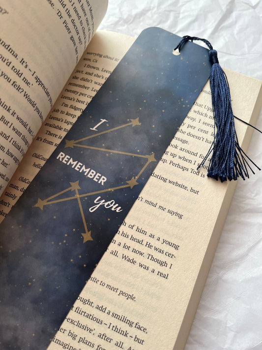 I Remember You Bookmark