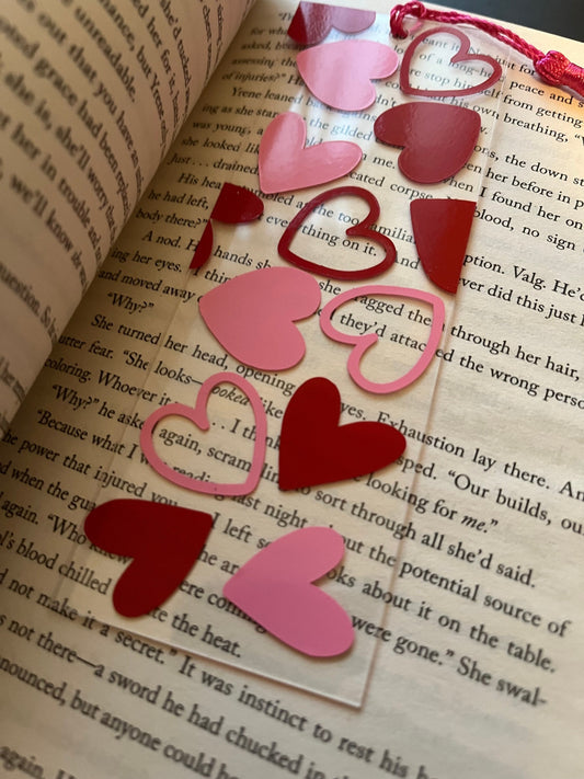 Hearts Bookmark