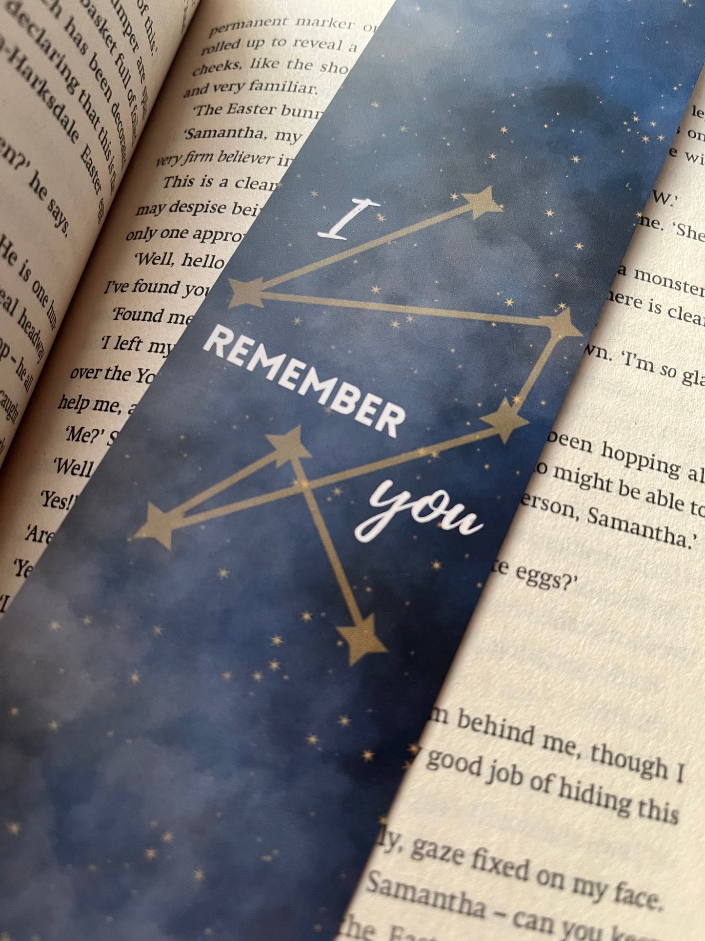 I Remember You Bookmark