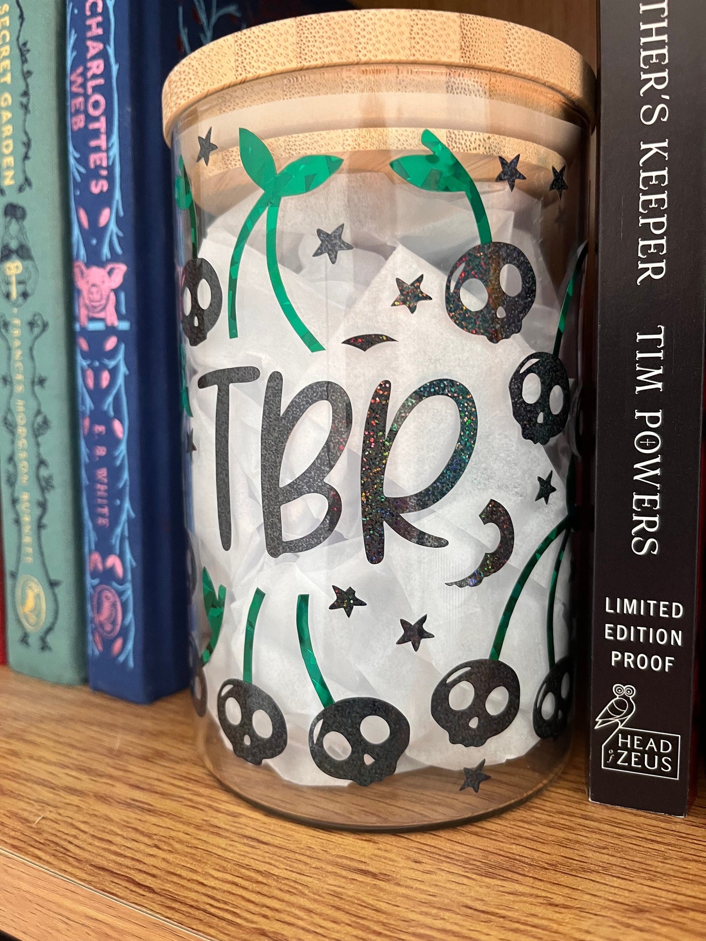 TBR Jar- Cherry Skulls