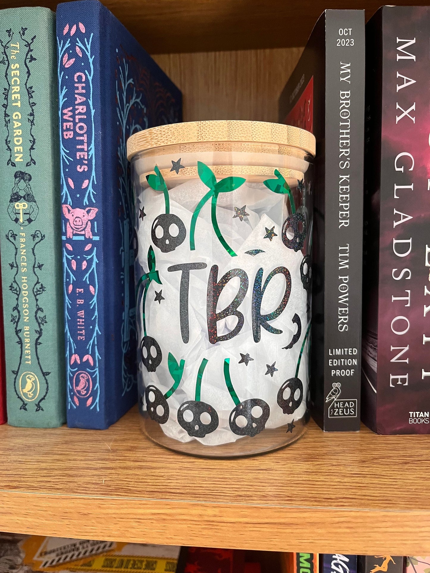 TBR Jar- Cherry Skulls