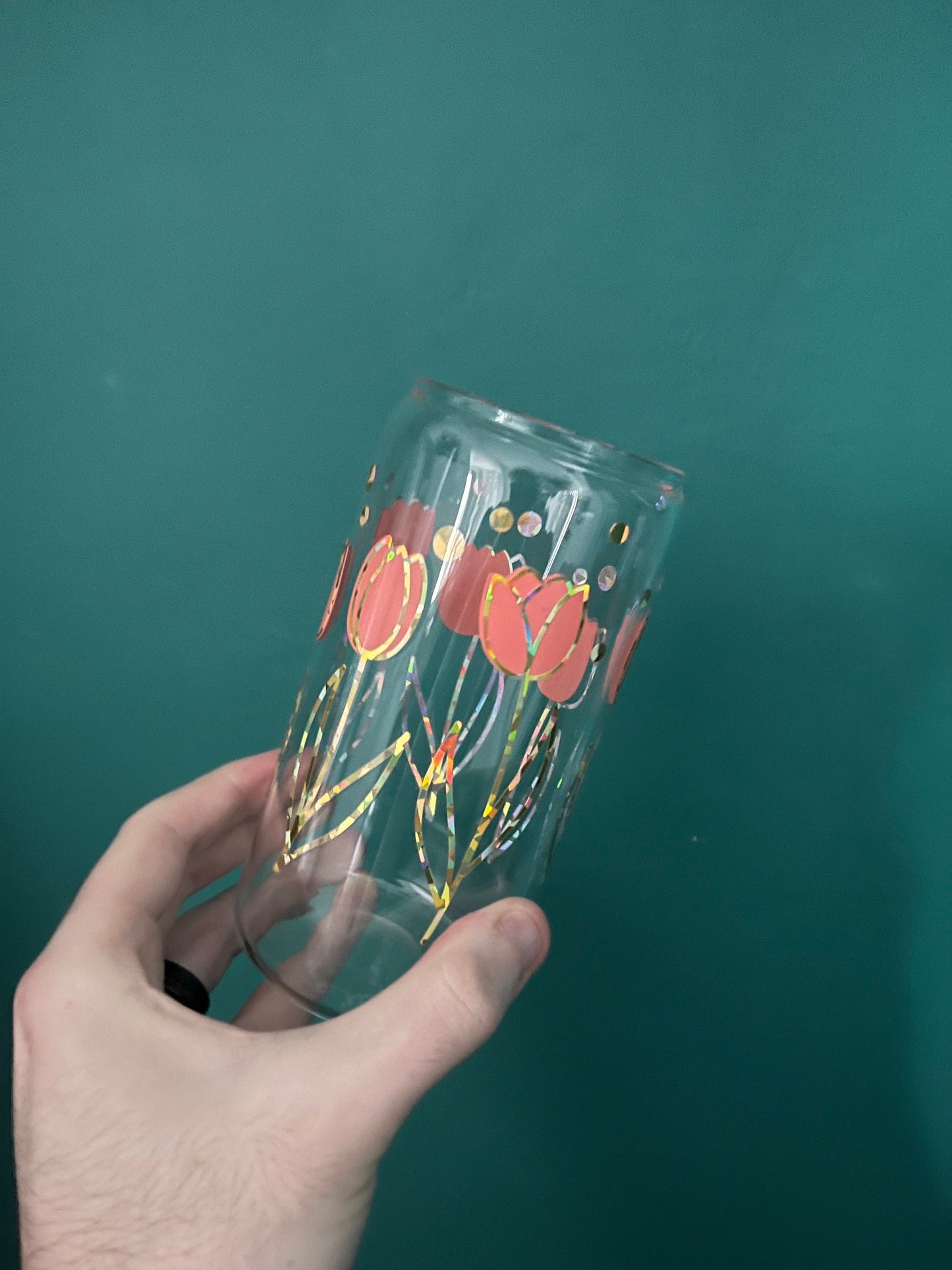 Tulip Glass Tumbler