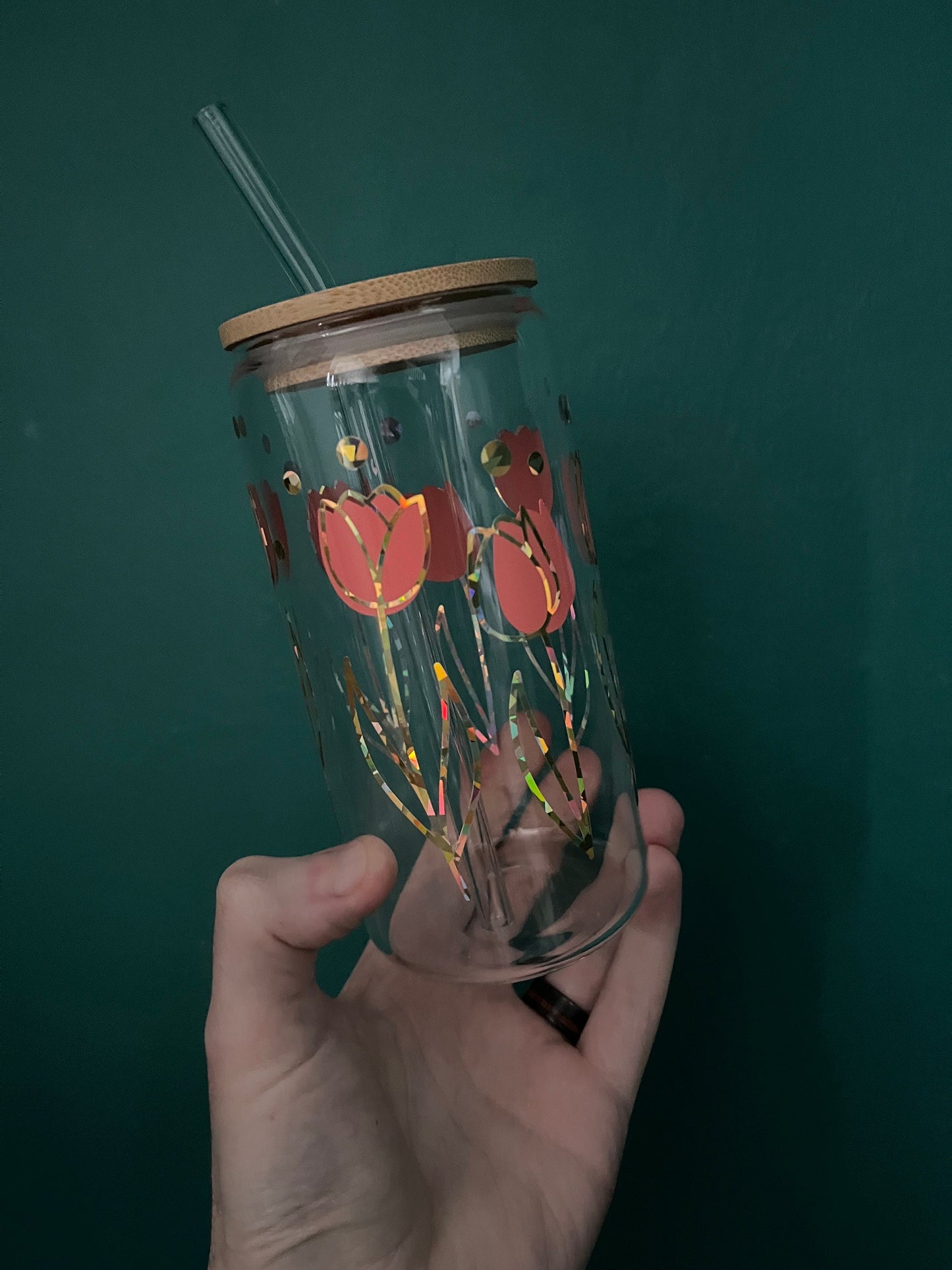 Tulip Glass Tumbler