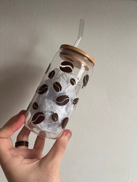 Glass Tumbler - Coffee Lover