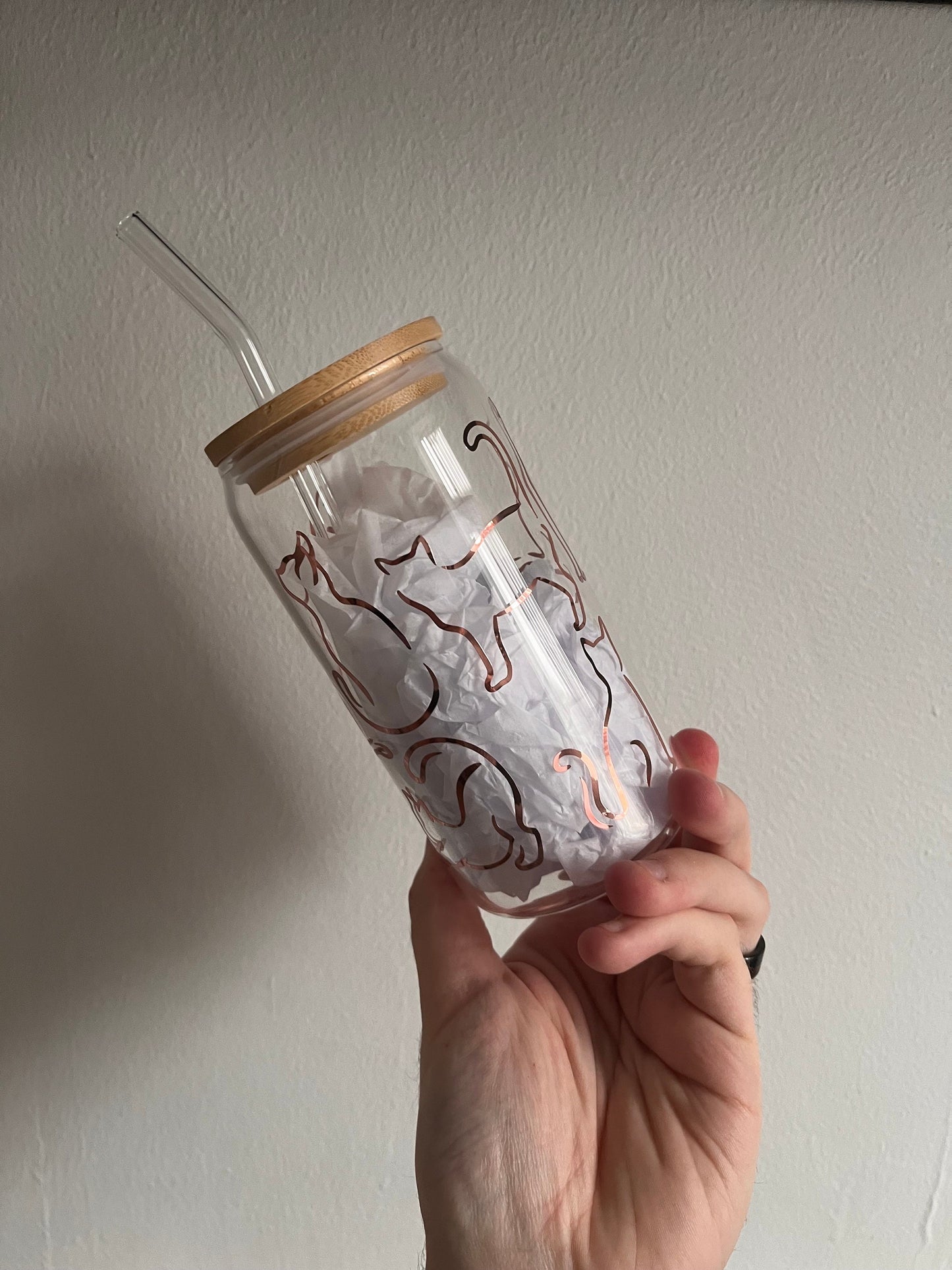 Glass Tumbler - Cat Lover