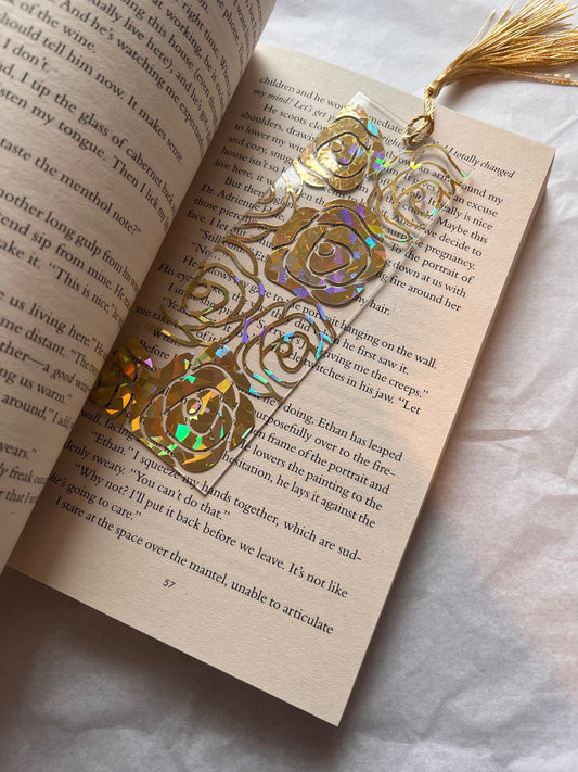 Roses Acrylic Bookmark