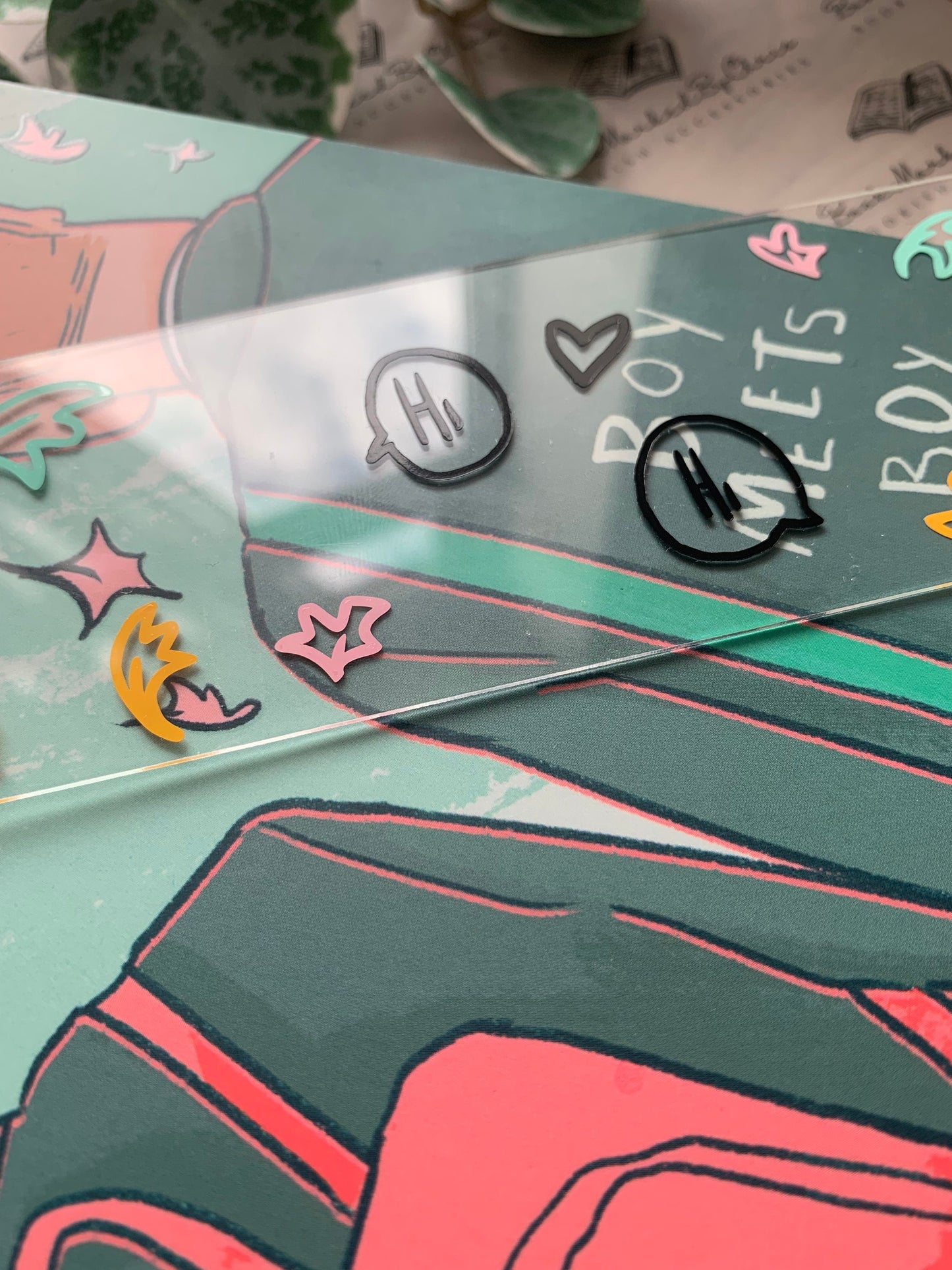 Heartstopper Acrylic Bookmark