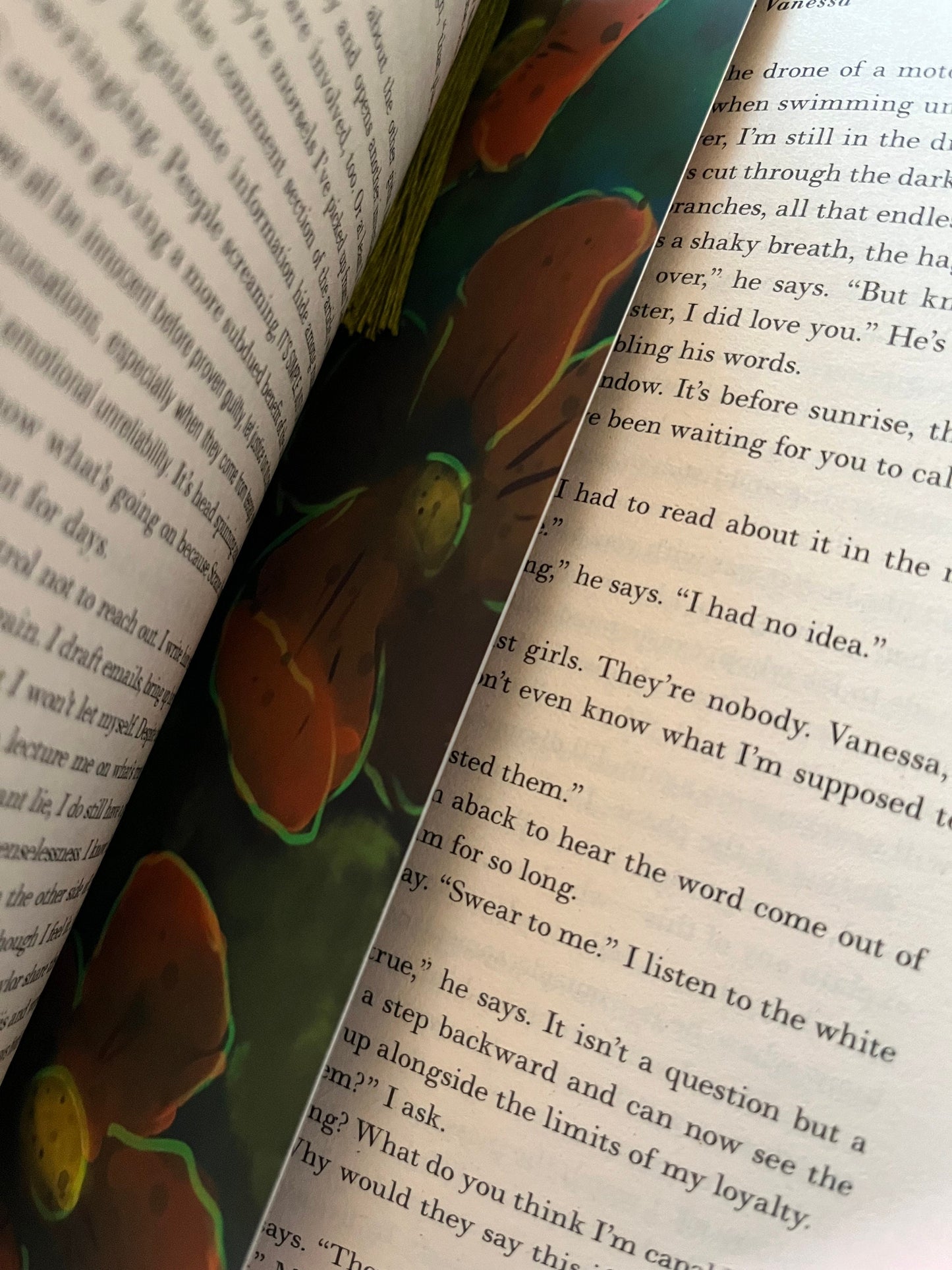 Flower Bookmark