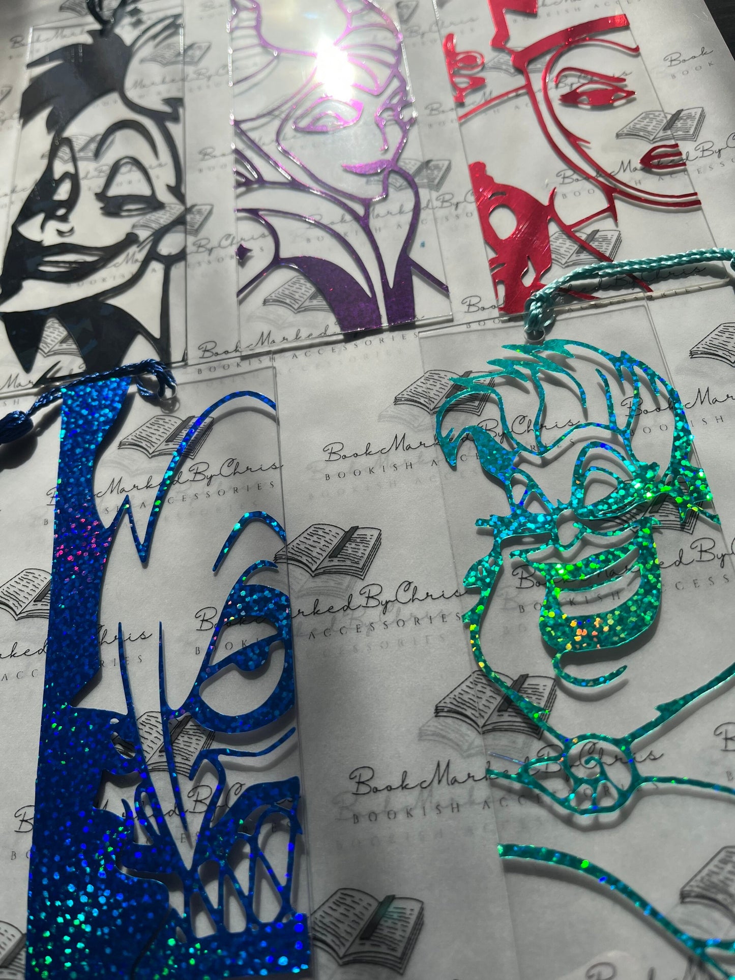 Disney Bookmark Villains Collection