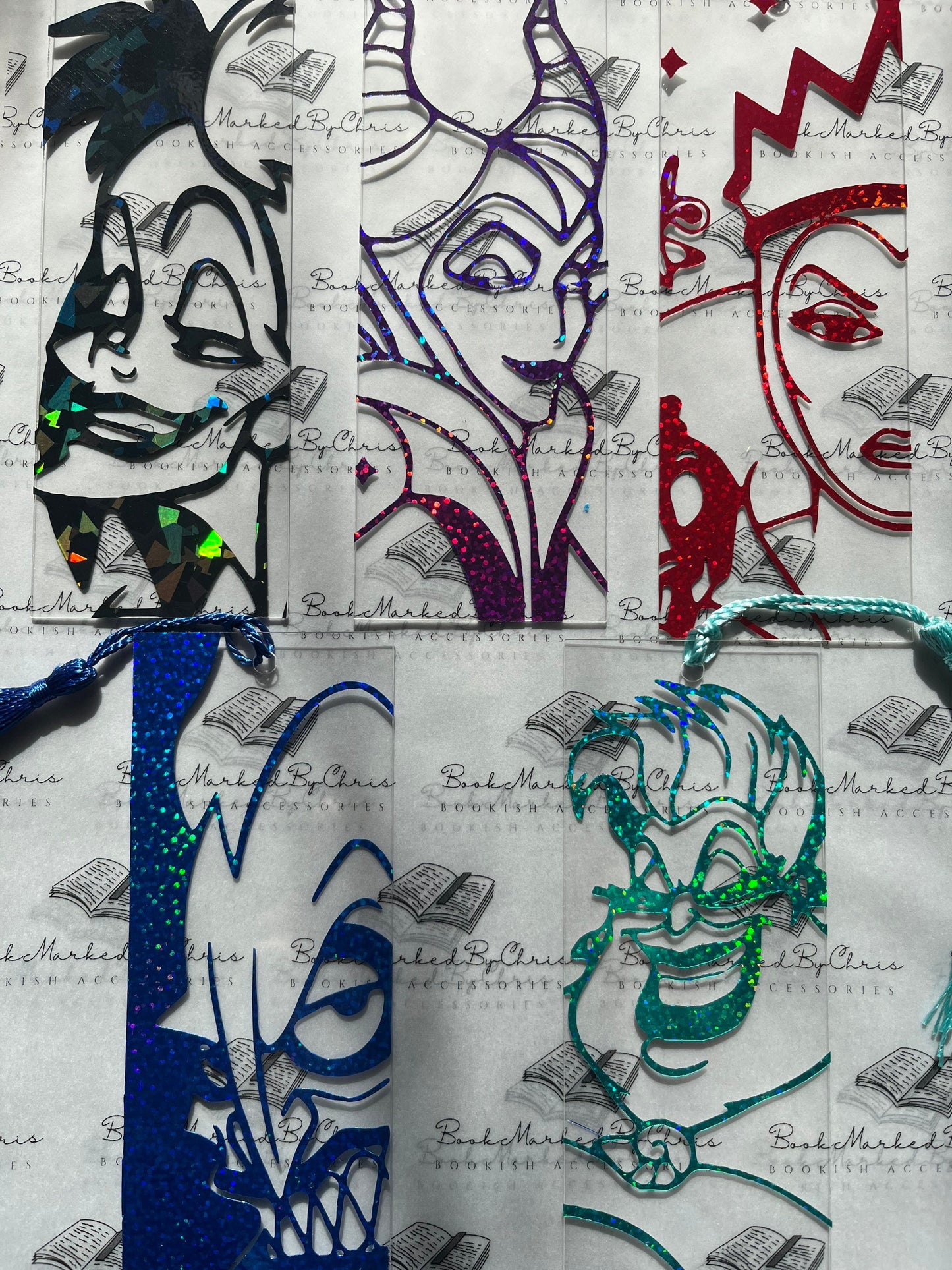 Disney Bookmark Villains Collection