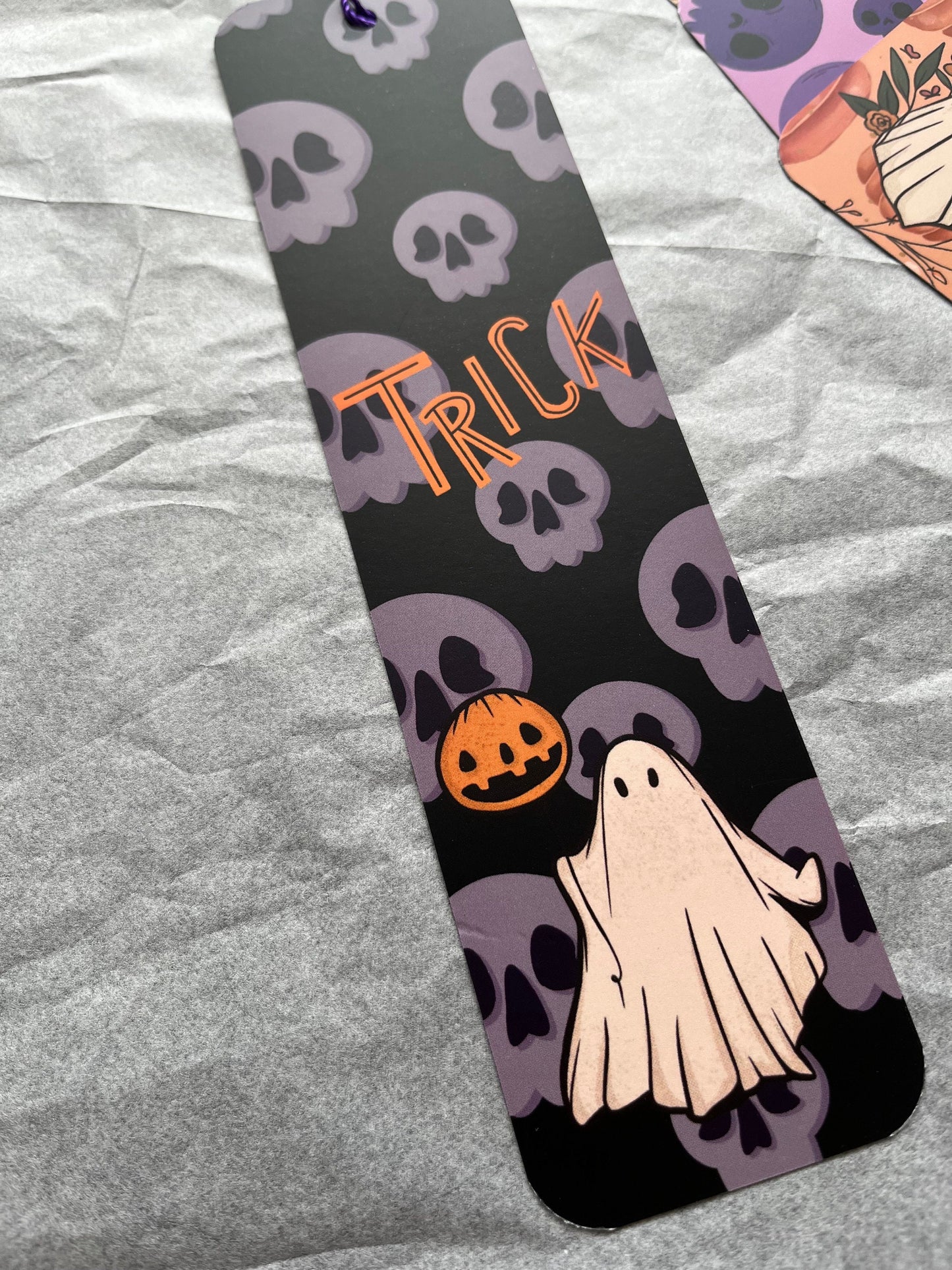 Trick or Treat Ghoul Bookmark