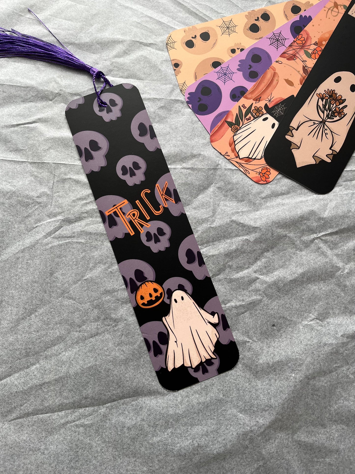 Trick or Treat Ghoul Bookmark